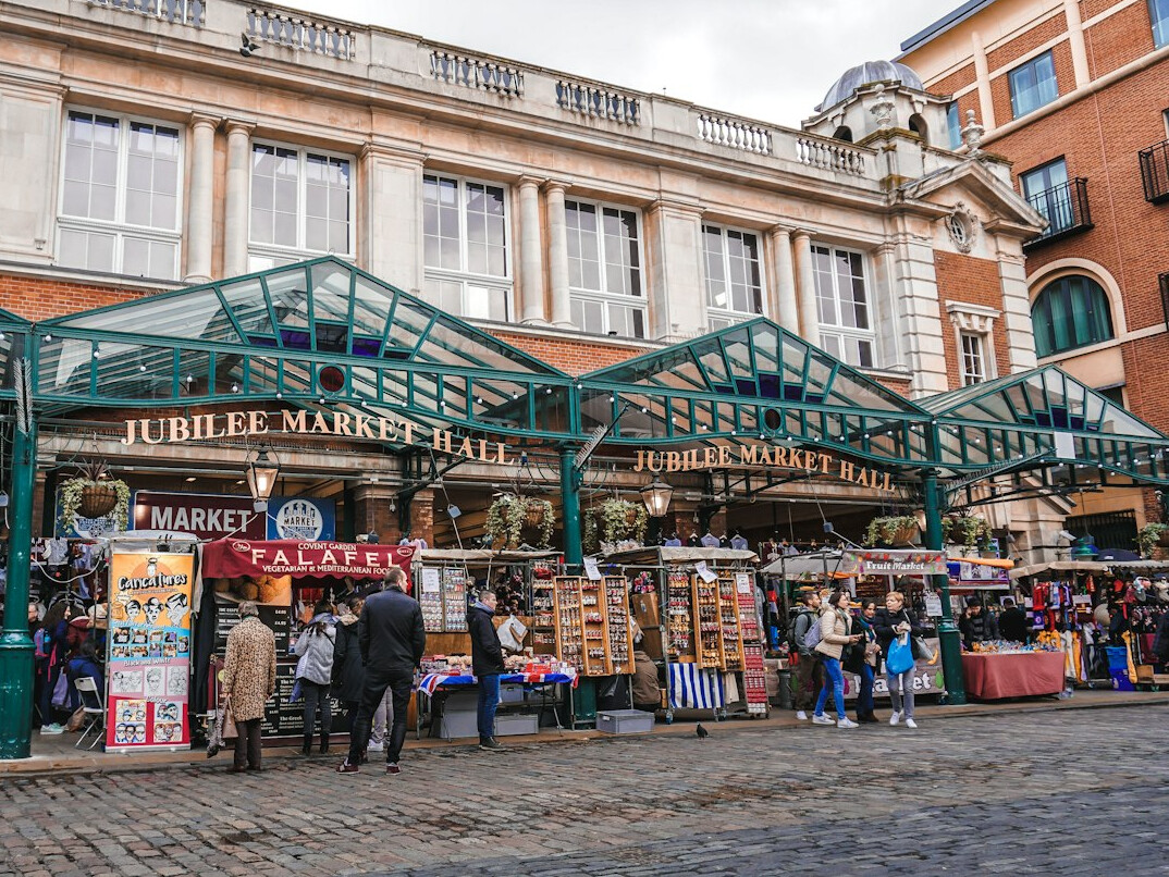 street market stalls
