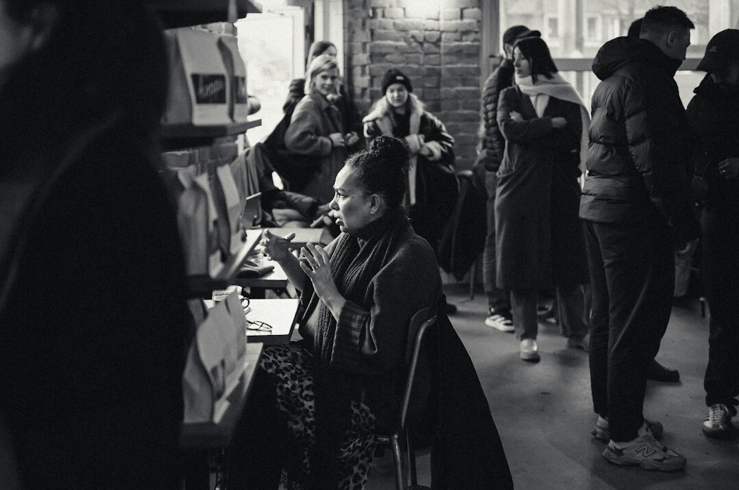 street cafe conversation